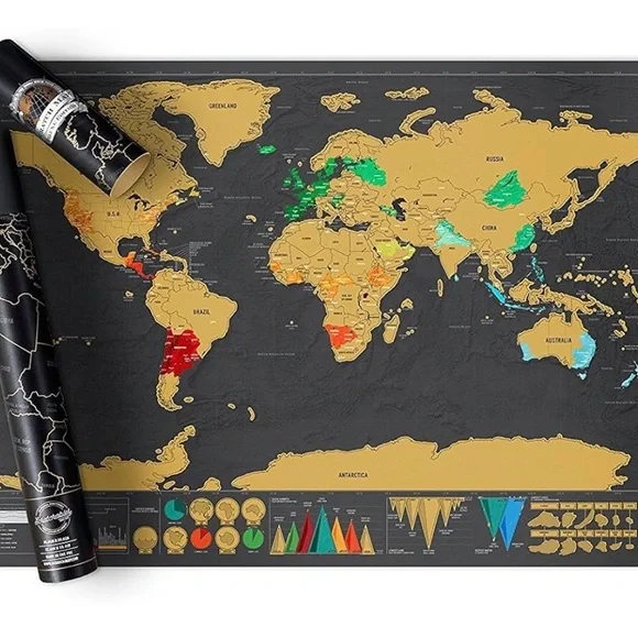 Deluxe Edition Scratch Map - Picture 4 of 6